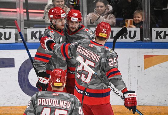 Russia Ice Hockey Kontinental League CSKA - Dynamo