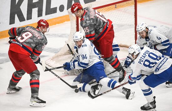 Russia Ice Hockey Kontinental League CSKA - Dynamo