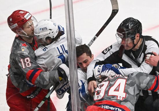 Russia Ice Hockey Kontinental League CSKA - Dynamo