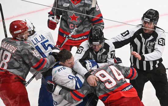 Russia Ice Hockey Kontinental League CSKA - Dynamo