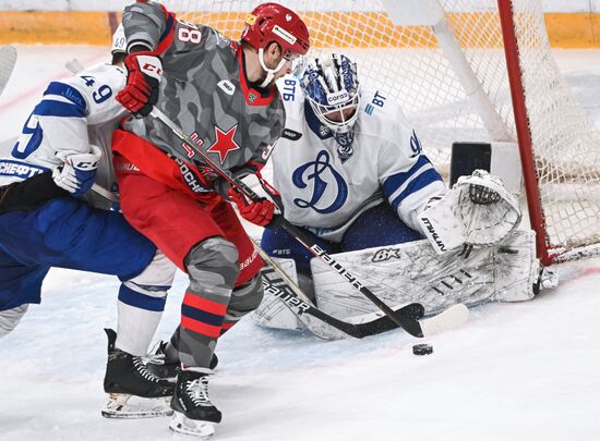 Russia Ice Hockey Kontinental League CSKA - Dynamo