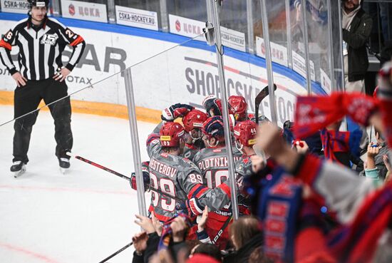 Russia Ice Hockey Kontinental League CSKA - Dynamo