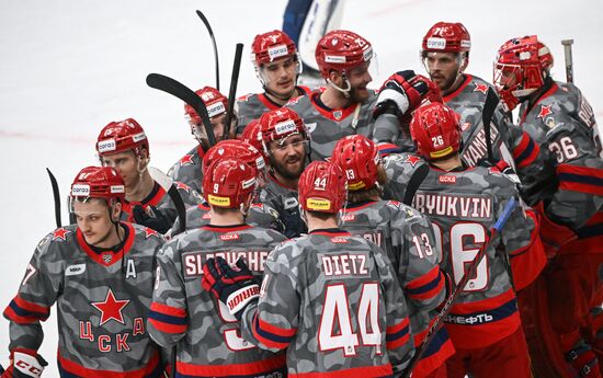 Russia Ice Hockey Kontinental League CSKA - Dynamo