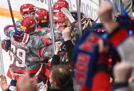 Russia Ice Hockey Kontinental League CSKA - Dynamo