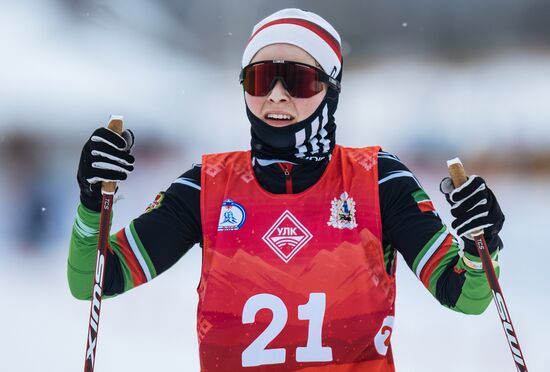 Russia Cross-Country Skiing Competition Women