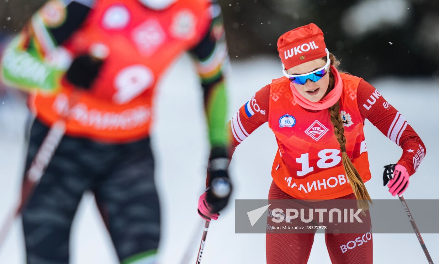 Russia Cross-Country Skiing Competition Women