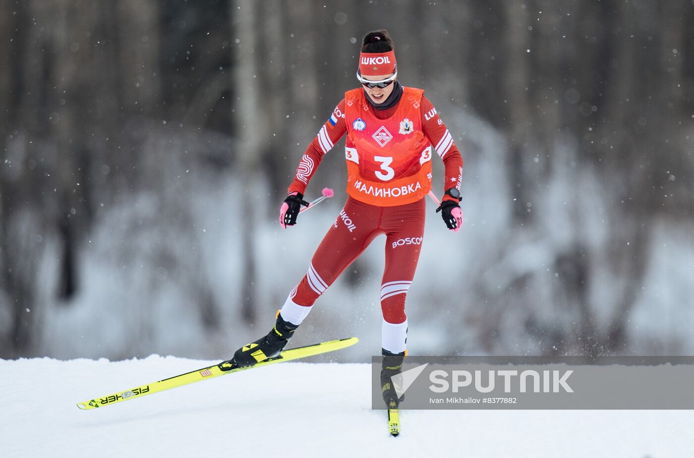 Russia Cross-Country Skiing Competition Women