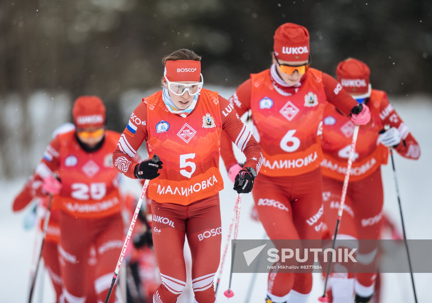 Russia Cross-Country Skiing Competition Women
