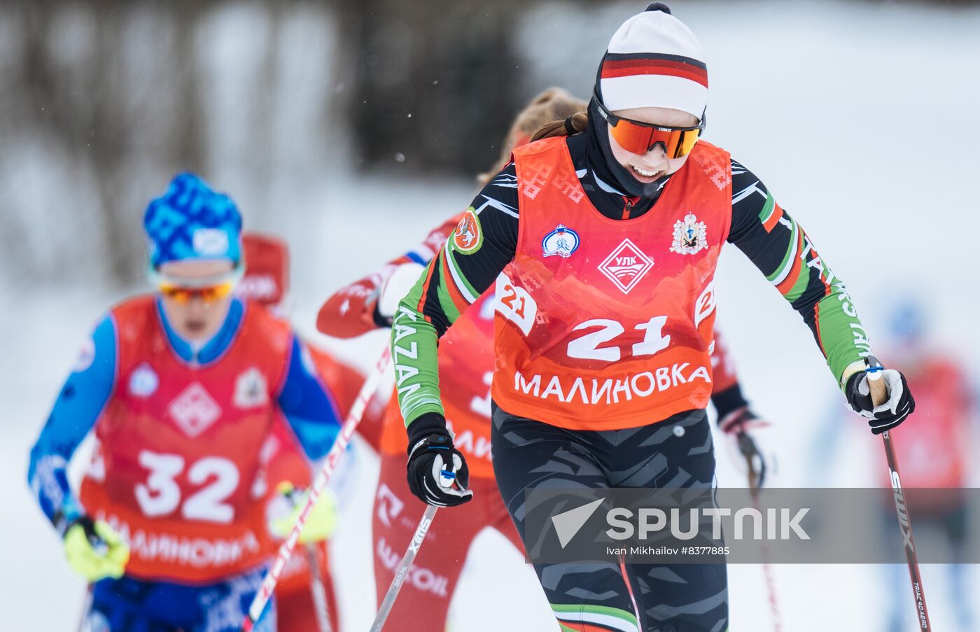 Russia Cross-Country Skiing Competition Women