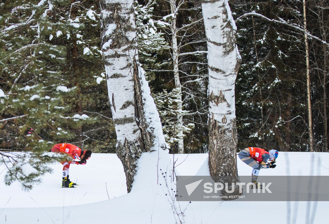 Russia Cross-Country Skiing Competition Women