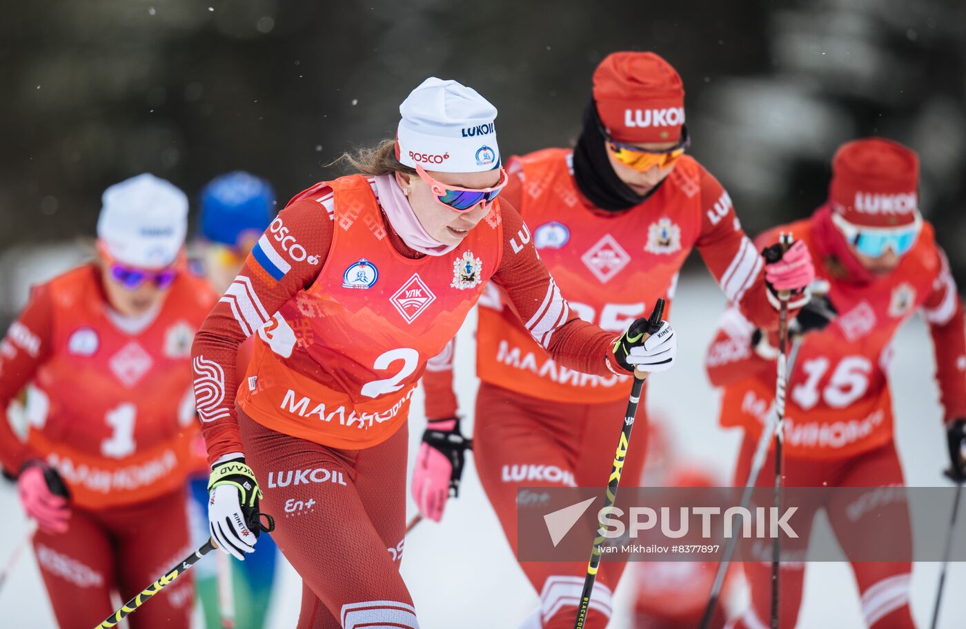 Russia Cross-Country Skiing Competition Women