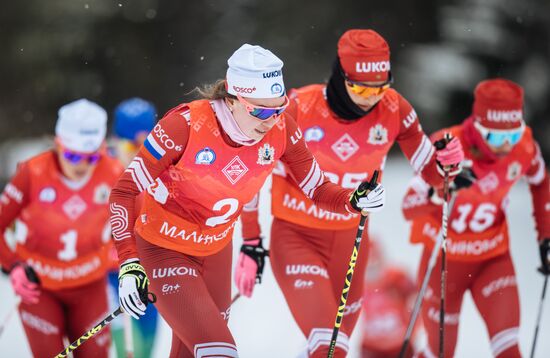 Russia Cross-Country Skiing Competition Women