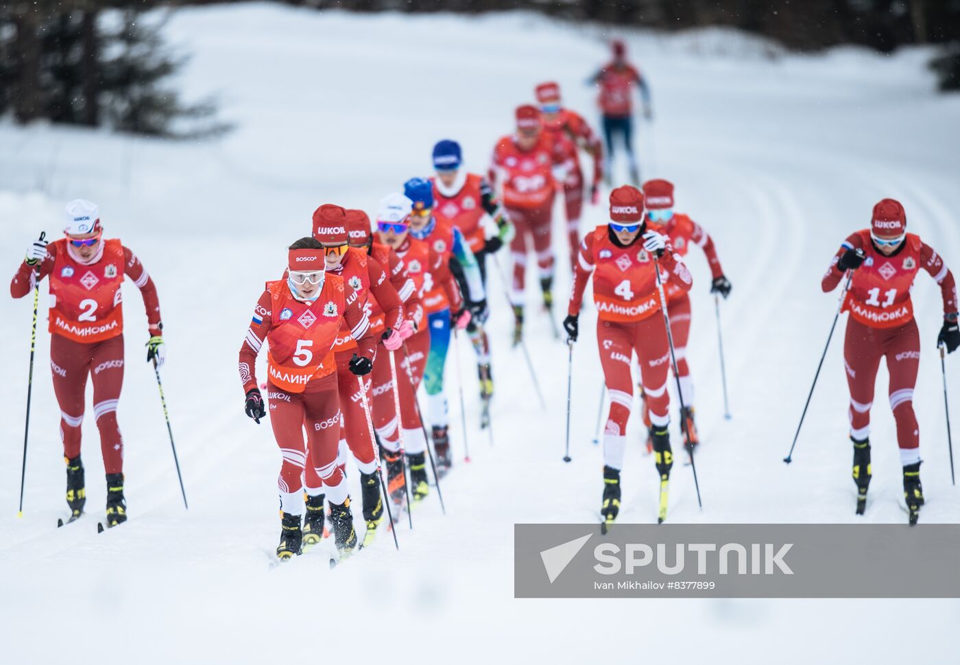 Russia Cross-Country Skiing Competition Women