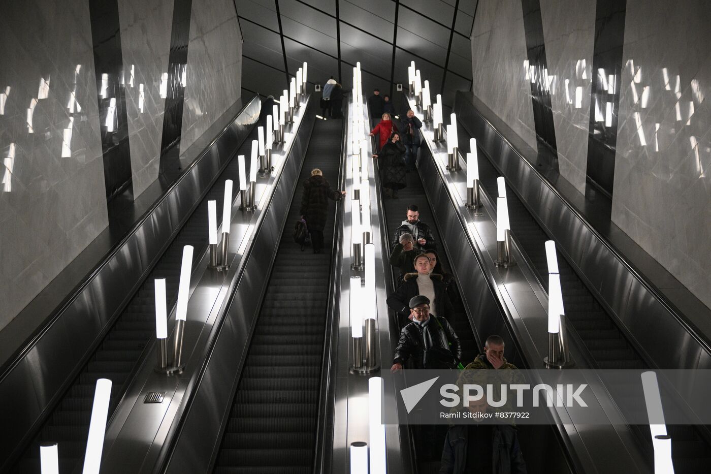 Russia Moscow Metro Big Circle Line