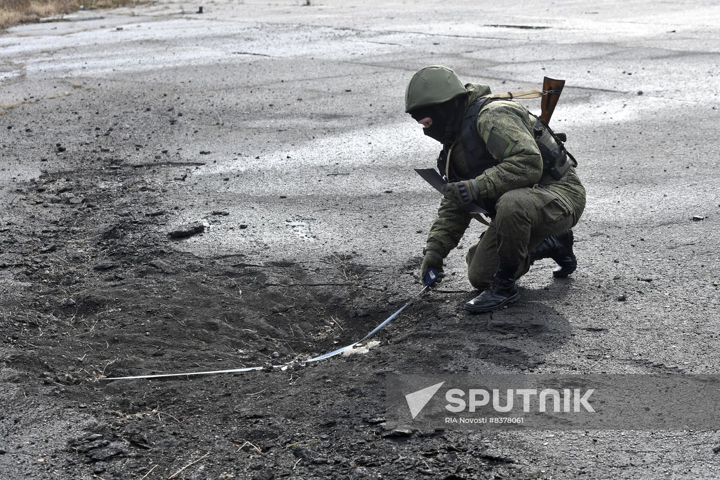 Russia Ukraine Military Operation Shelling