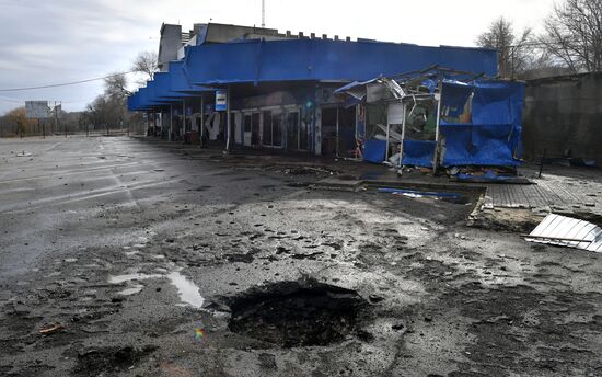 Russia Ukraine Military Operation Shelling