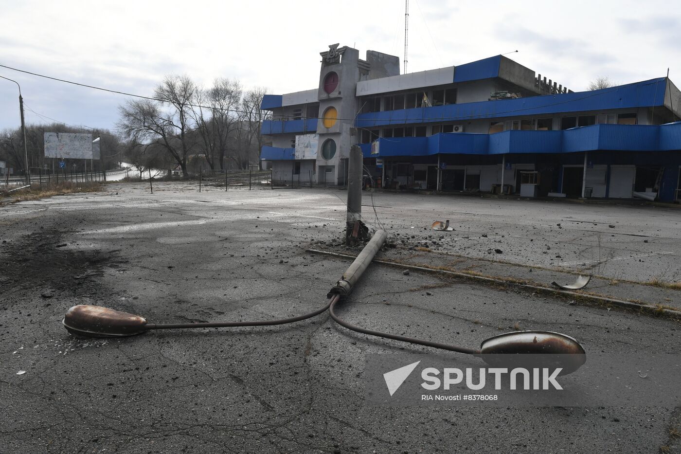 Russia Ukraine Military Operation Shelling