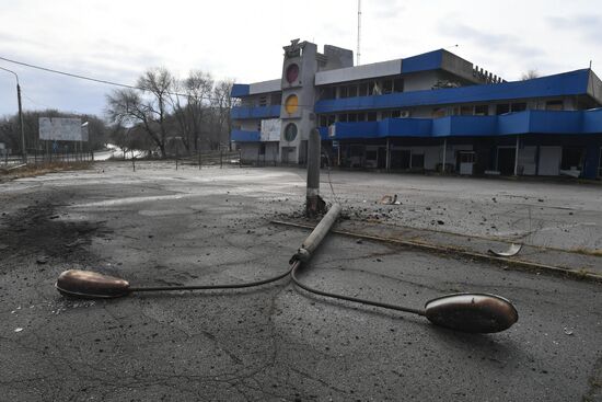 Russia Ukraine Military Operation Shelling