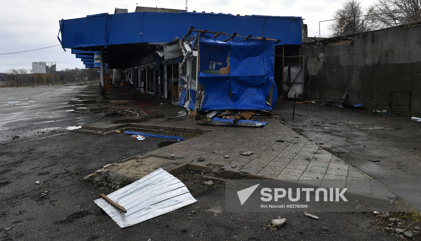 Russia Ukraine Military Operation Shelling