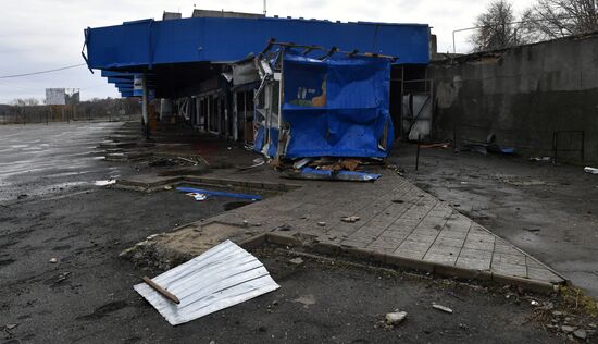 Russia Ukraine Military Operation Shelling