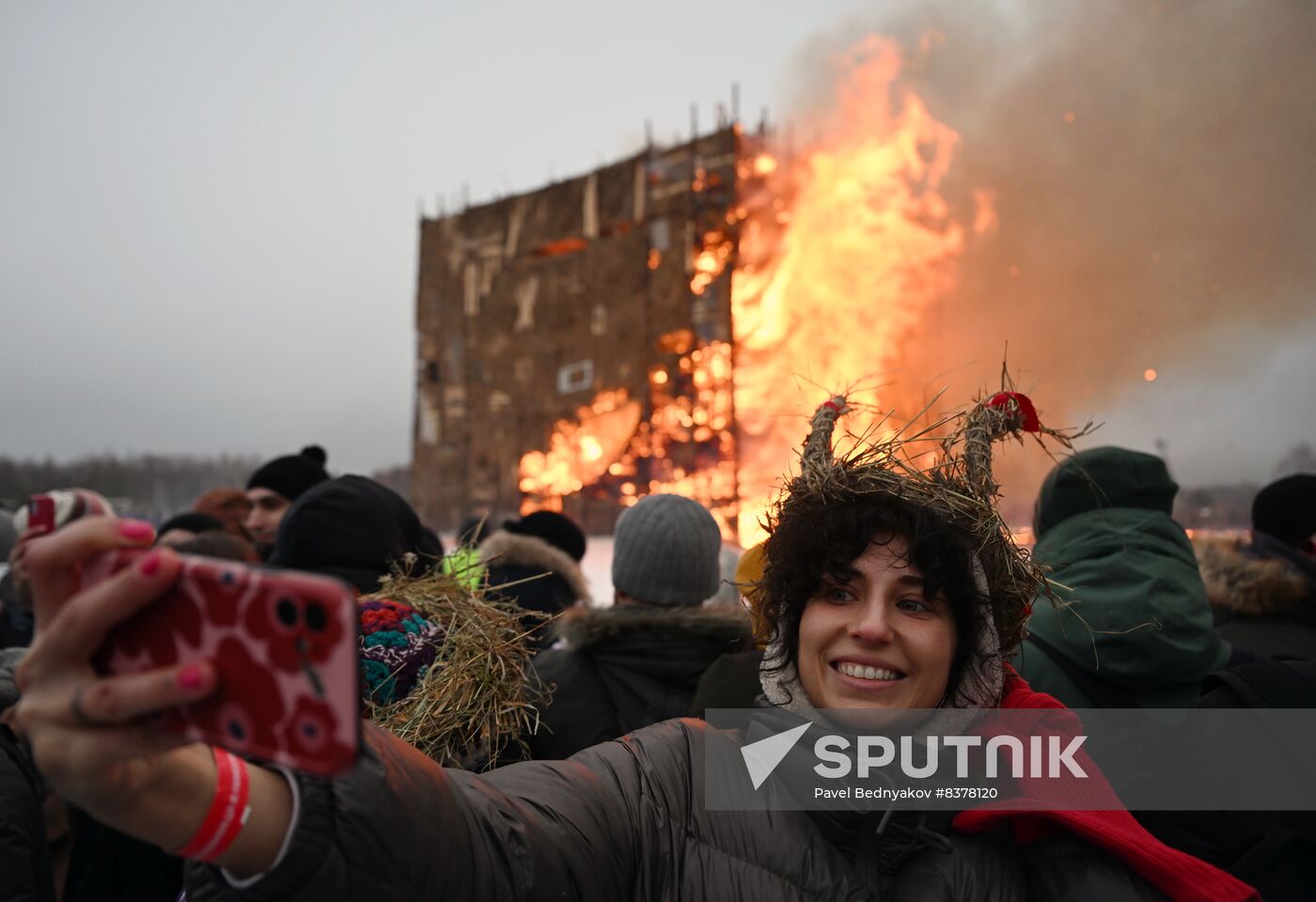 Russia Maslenitsa Celebration