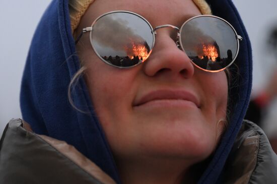 Russia Maslenitsa Celebration