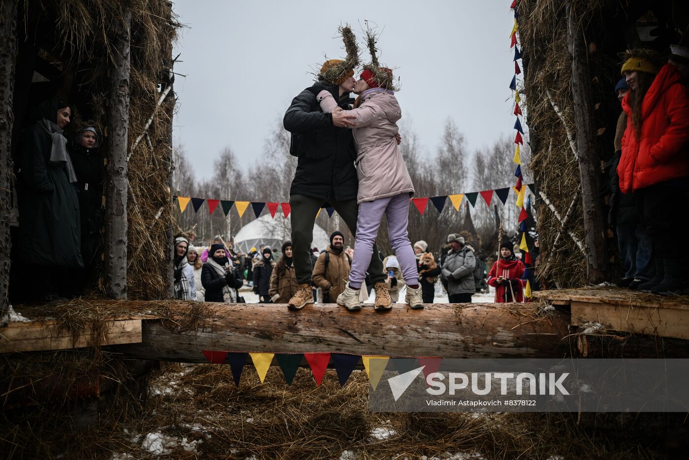 Russia Maslenitsa Celebration