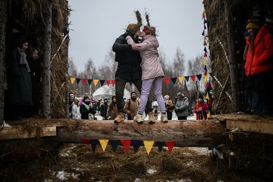 Russia Maslenitsa Celebration