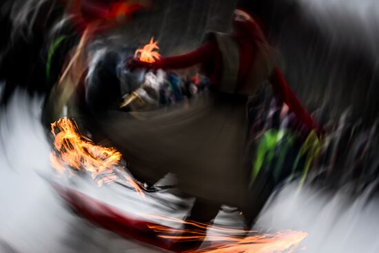 Russia Maslenitsa Celebration