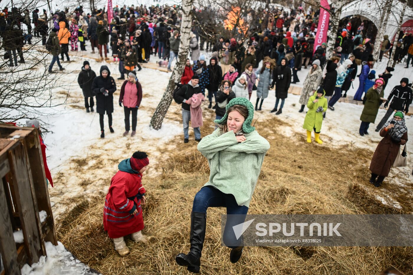 Russia Maslenitsa Celebration