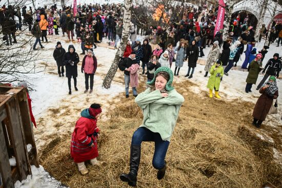 Russia Maslenitsa Celebration