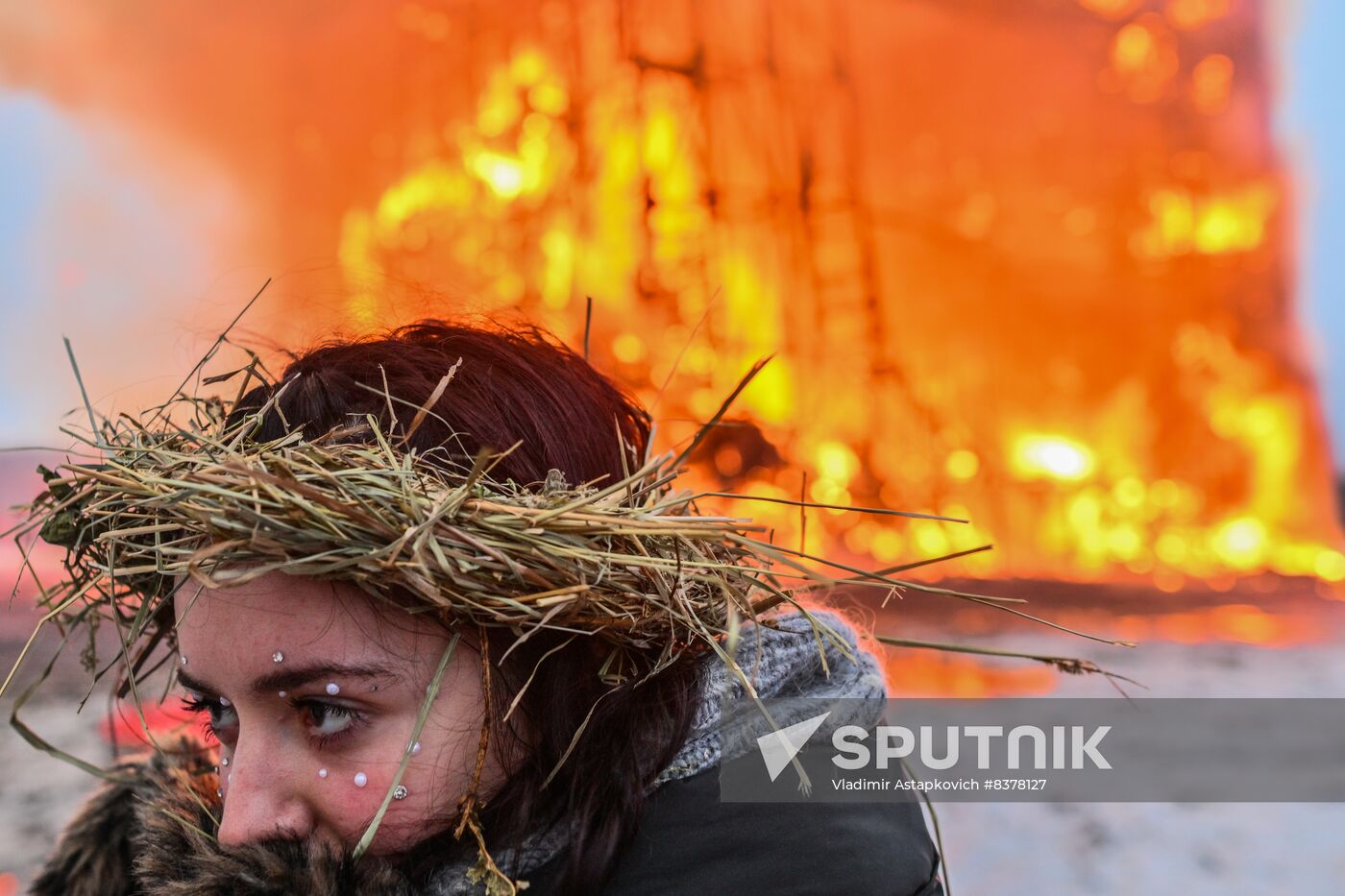 Russia Maslenitsa Celebration