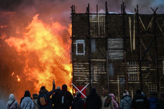 Russia Maslenitsa Celebration