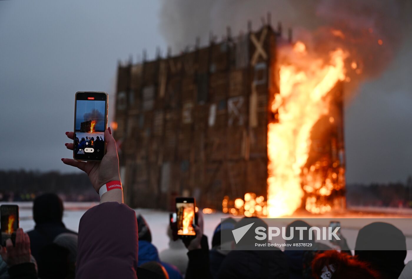 Russia Maslenitsa Celebration