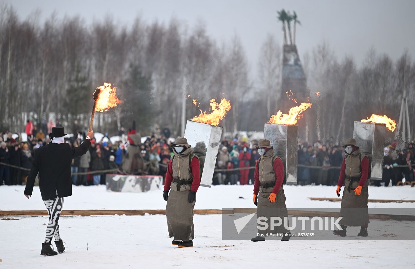 Russia Maslenitsa Celebration