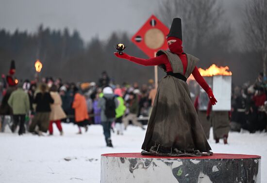 Russia Maslenitsa Celebration