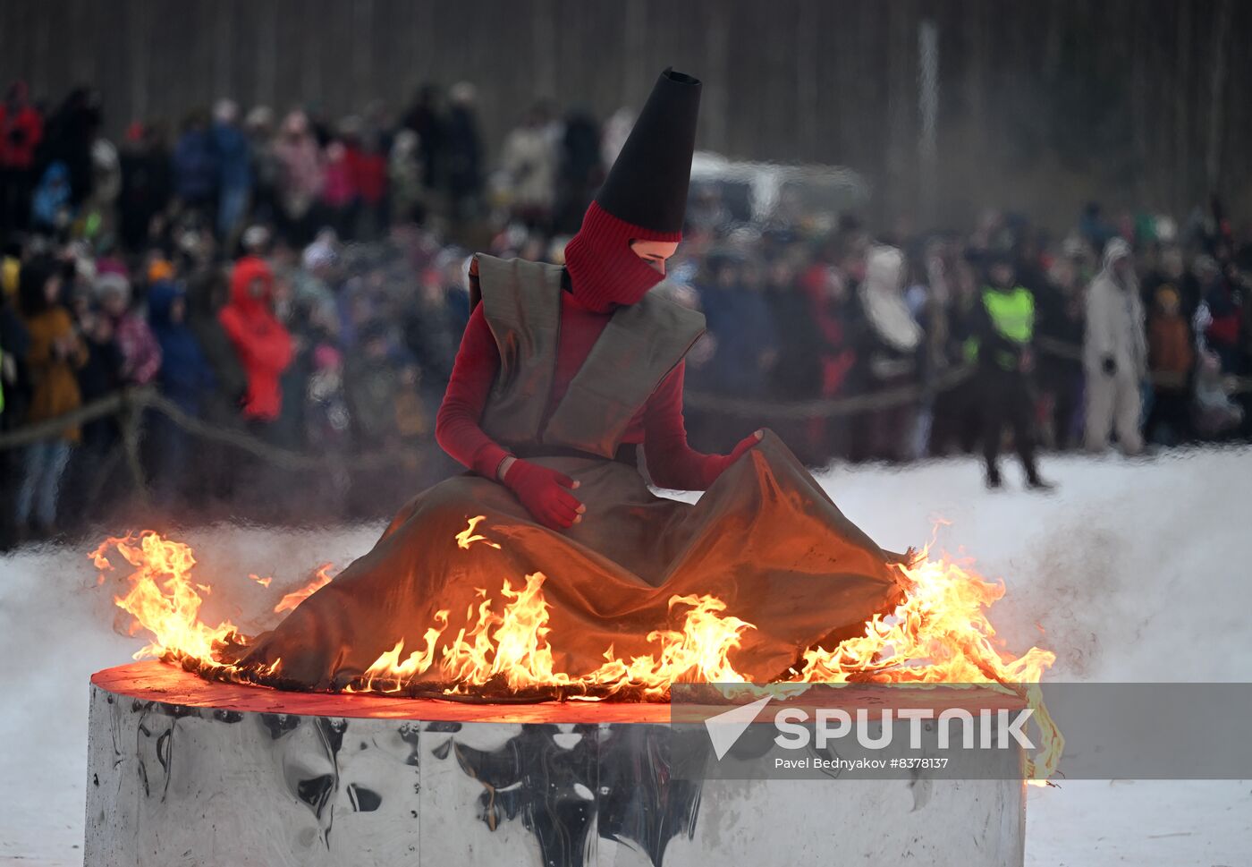 Russia Maslenitsa Celebration