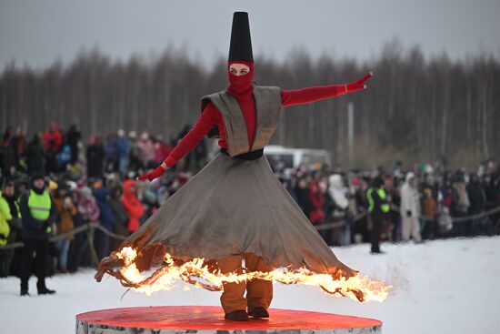 Russia Maslenitsa Celebration