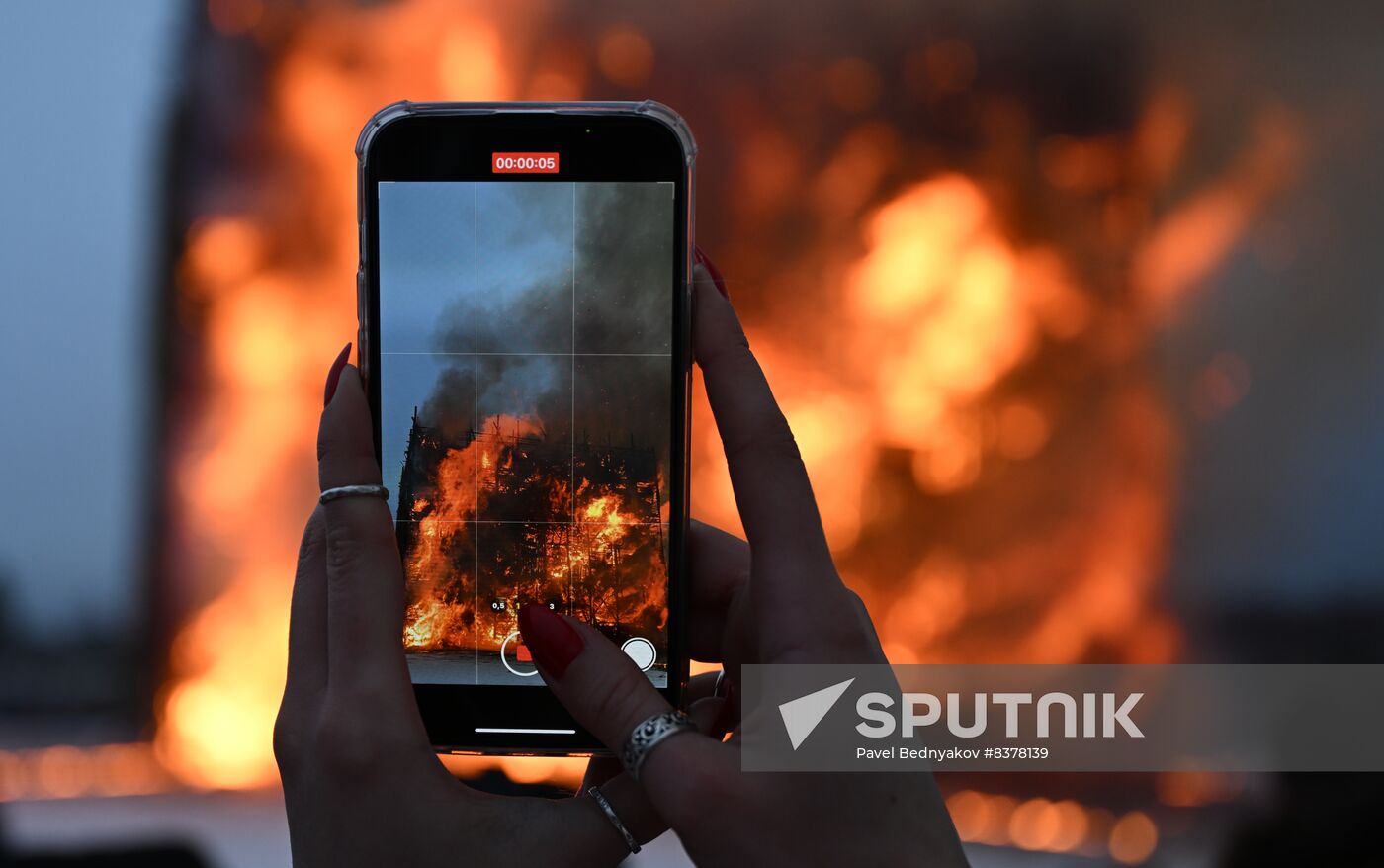 Russia Maslenitsa Celebration