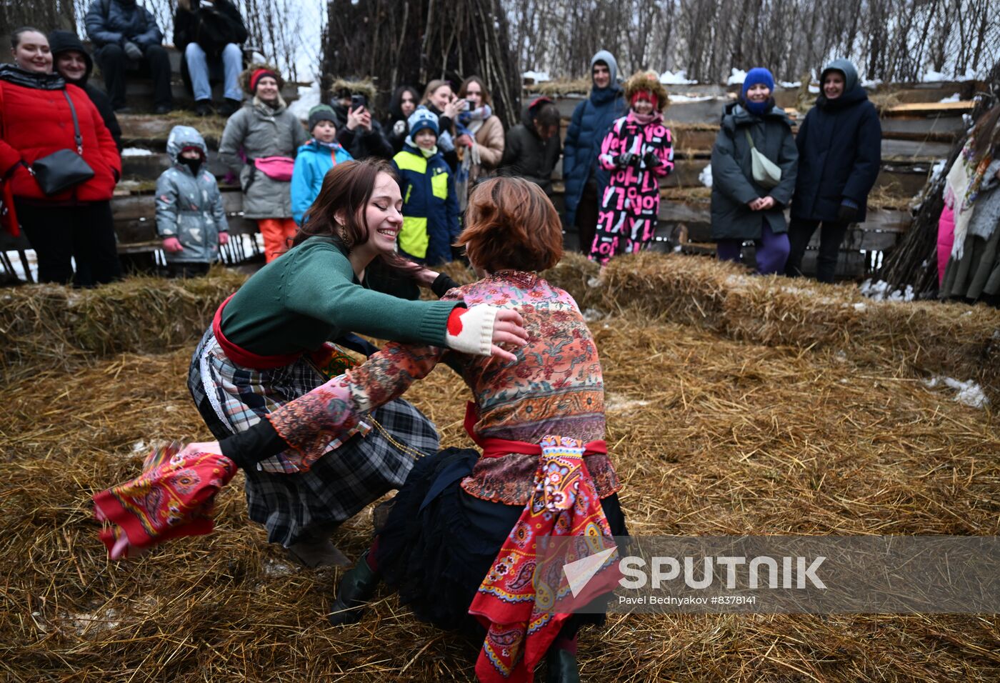 Russia Maslenitsa Celebration
