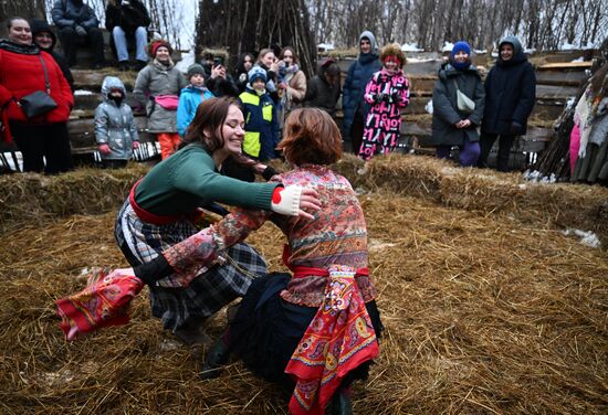 Russia Maslenitsa Celebration