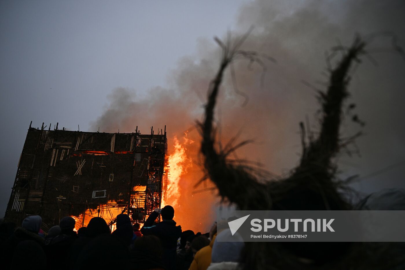 Russia Maslenitsa Celebration