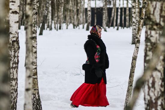Russia Maslenitsa Celebration