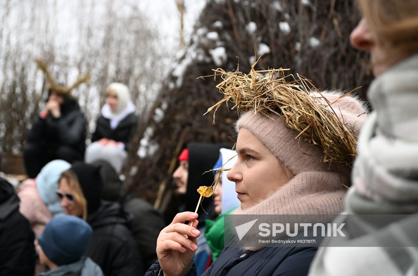 Russia Maslenitsa Celebration