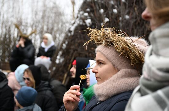 Russia Maslenitsa Celebration