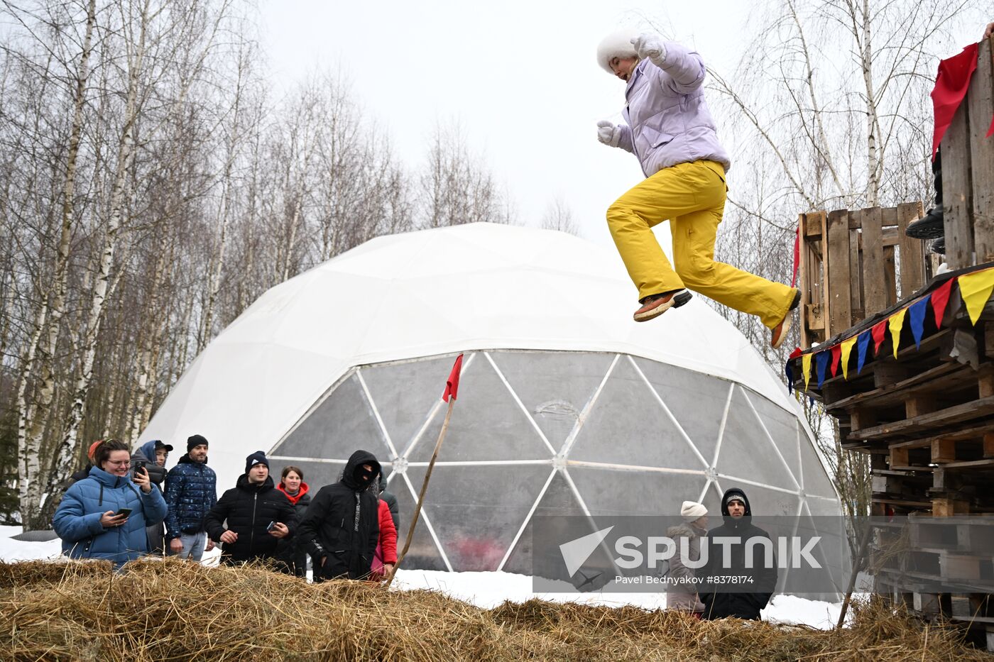 Russia Maslenitsa Celebration