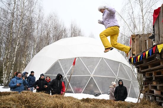 Russia Maslenitsa Celebration
