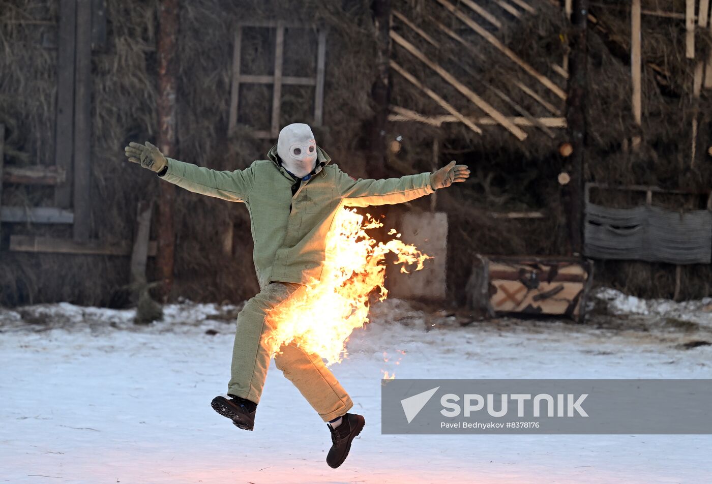 Russia Maslenitsa Celebration
