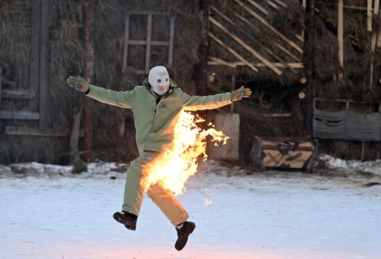 Russia Maslenitsa Celebration