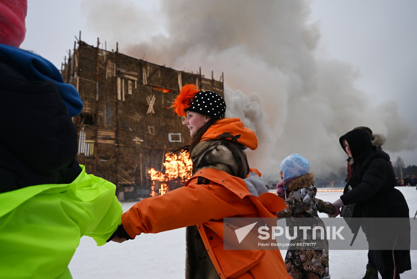 Russia Maslenitsa Celebration